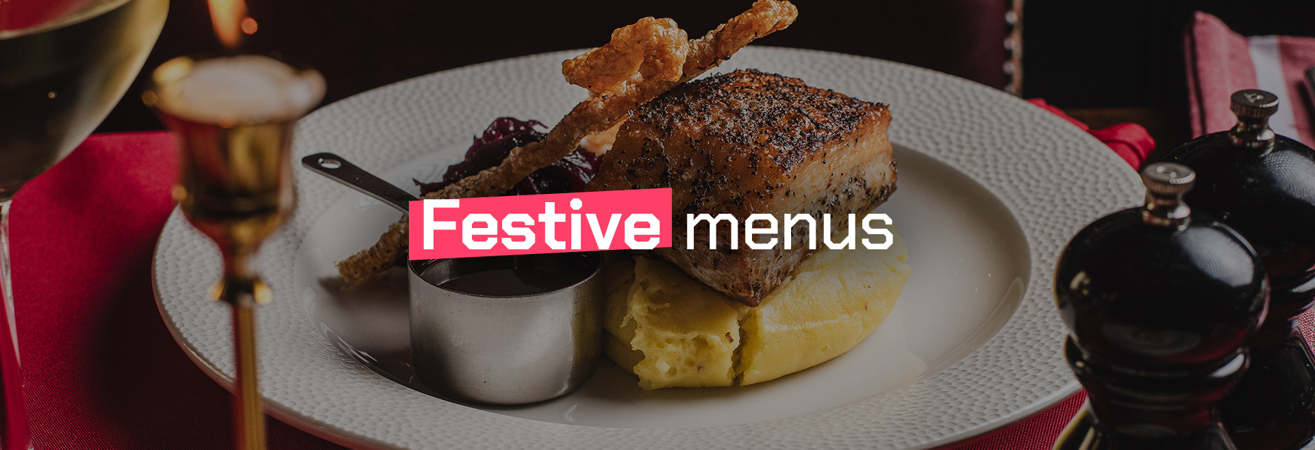 Festive Christmas Menu at The Jericho 