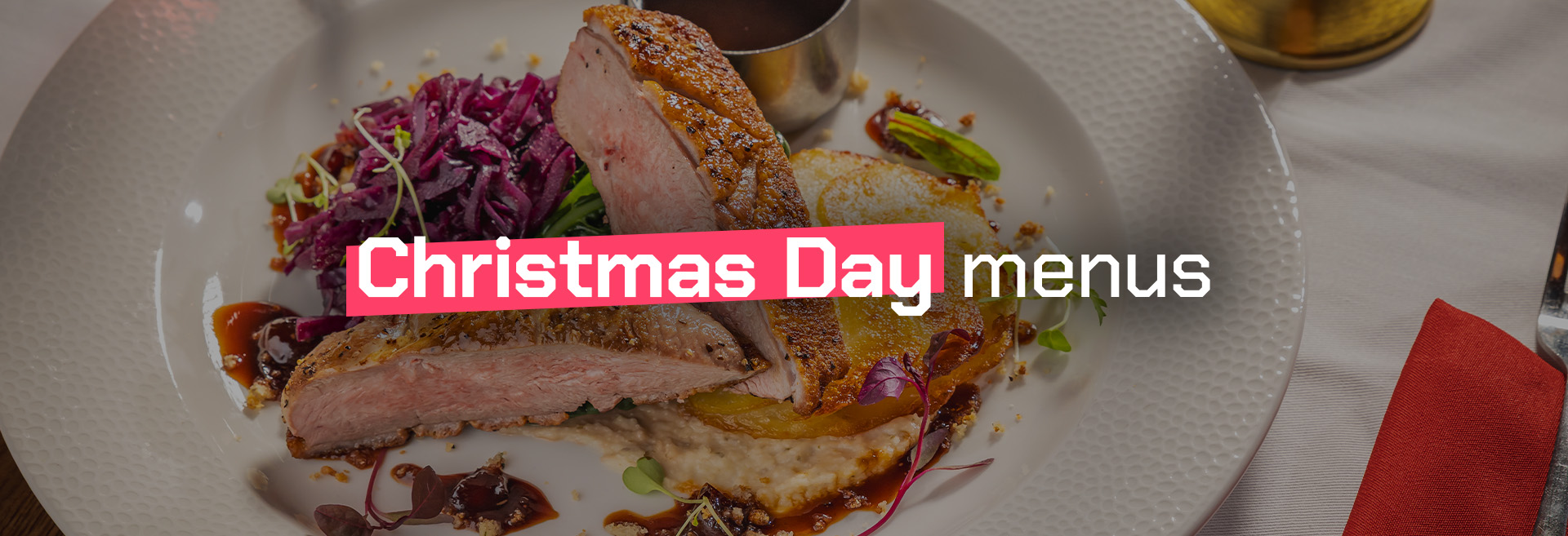 Christmas Day Menu at The Jericho